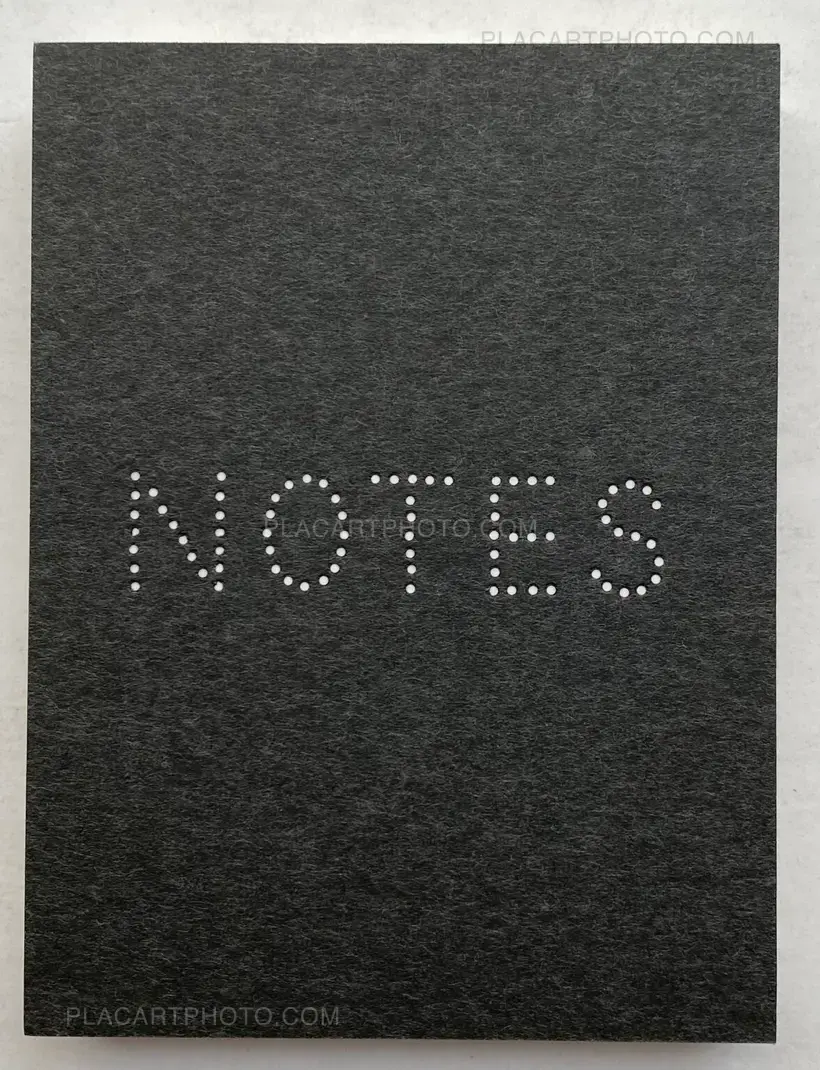 NOTES #2 (SIGNED AND NUMBERED, edt of 3)