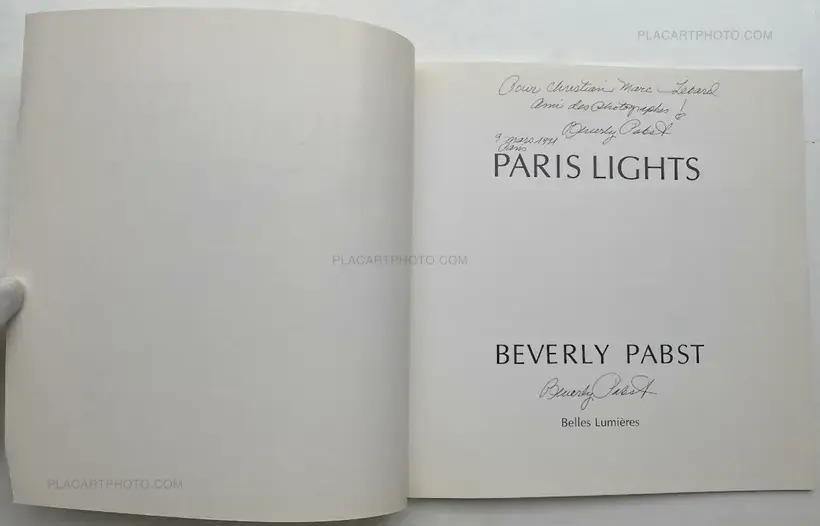 PARIS LIGHT (SIGNED)