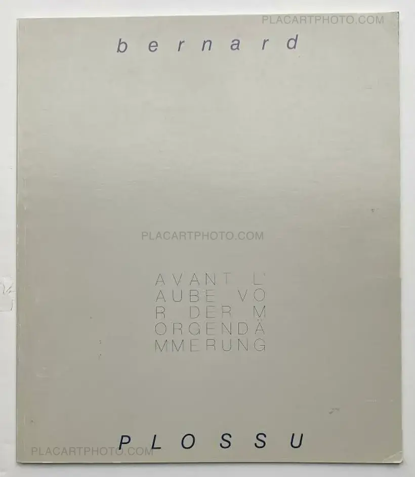 Avant l'aube / Vor der Morgendämmerung: Photographien (SIGNED)