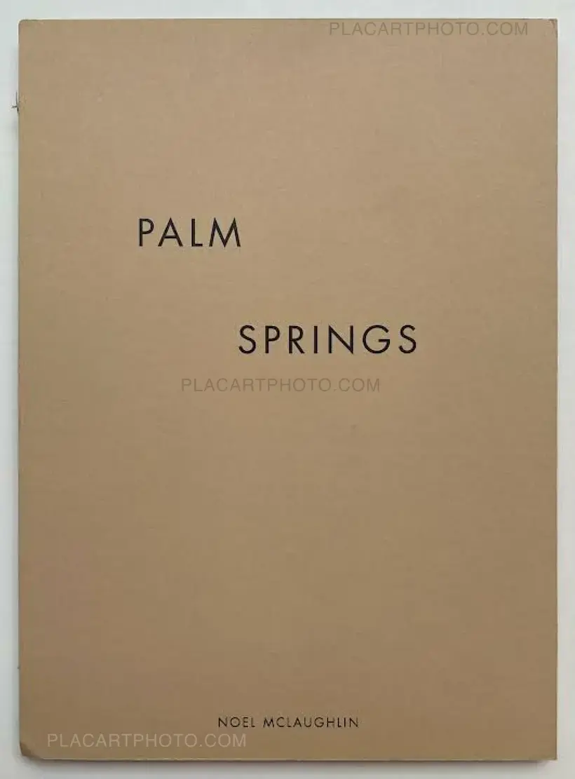 PALM SPRINGS (Numbered edt of 60, with a signed print)