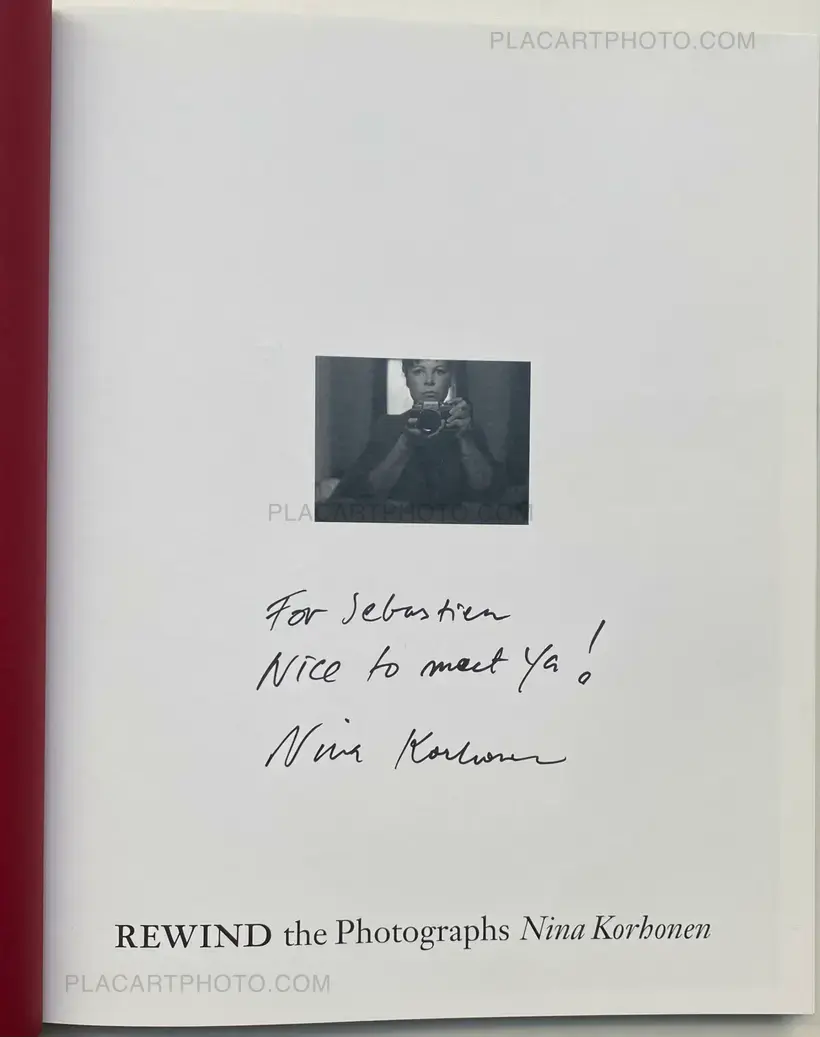 Rewind the photographs (Signed)