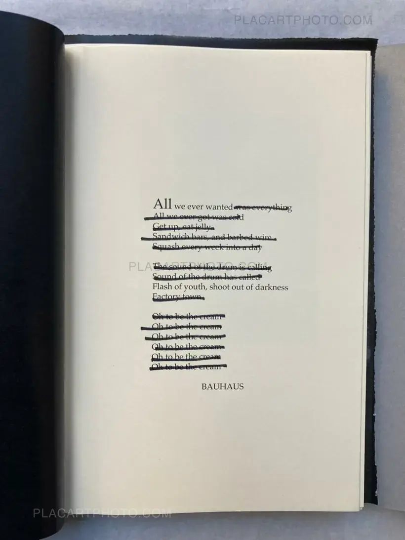 WALLS (DELUXE EDT OF 23 COPIES)