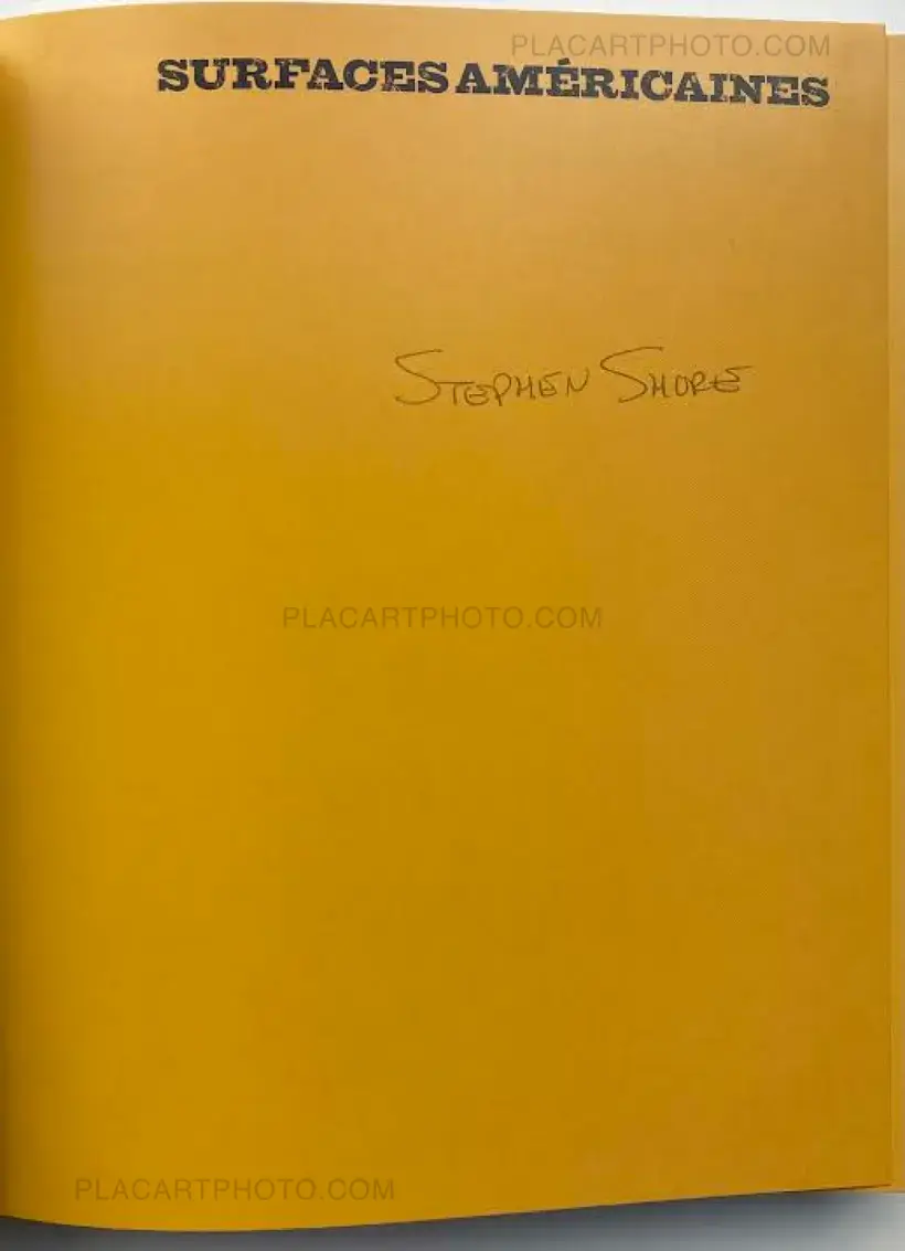 Surfaces Américaines (Signed)