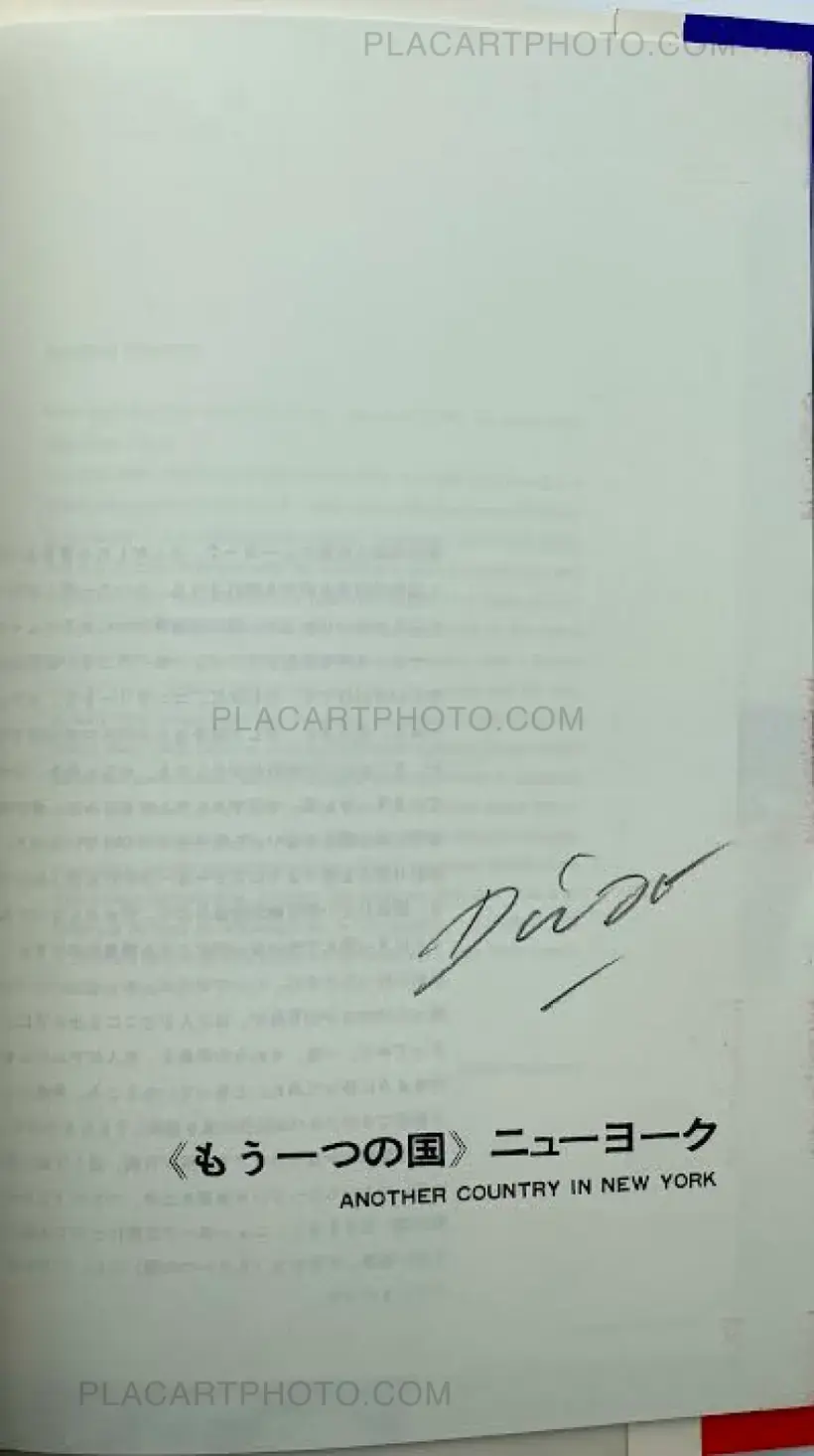 ANOTHER COUNTRY IN NEW YORK (Numbered and signed reprint)