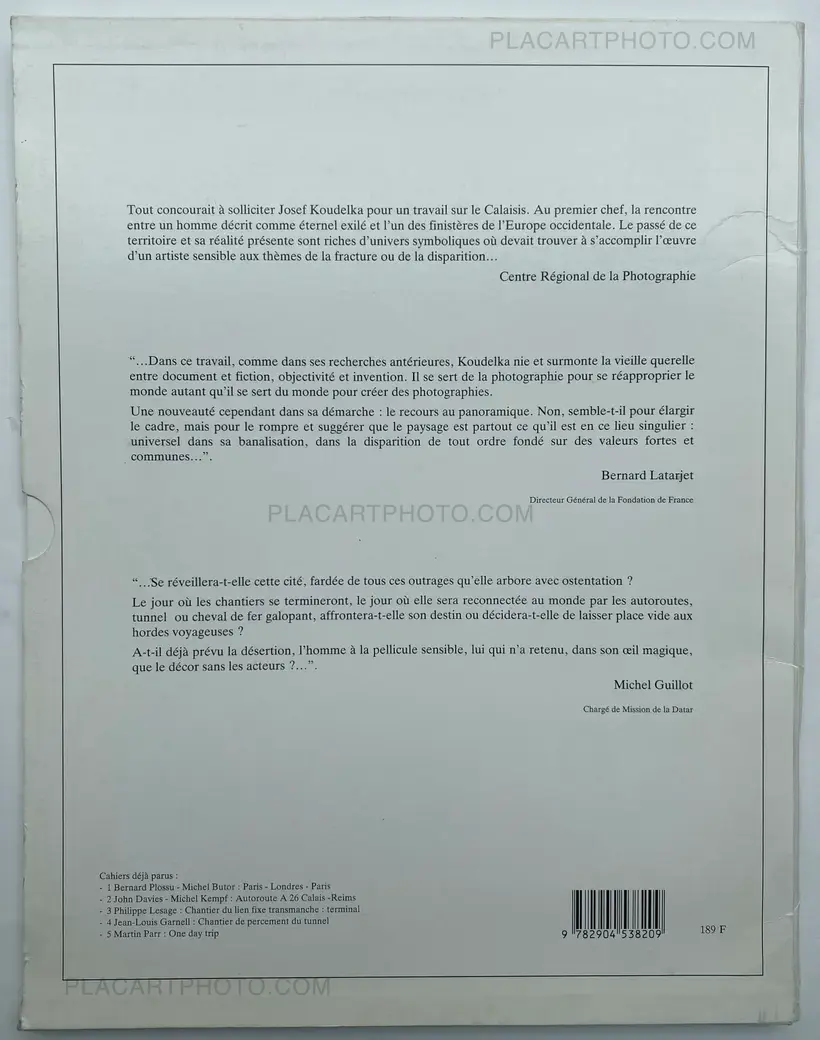 Mission Photographique Transmanche - Cahier 6