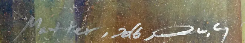 Matter (Signed, unique copy)