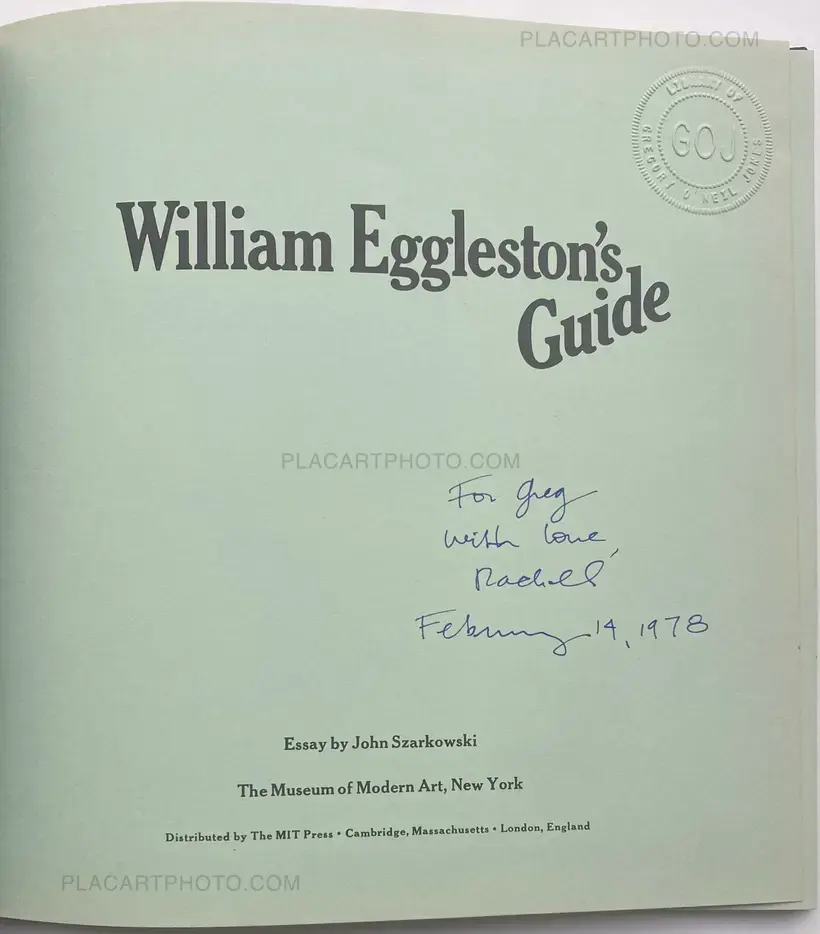 William Eggleston's Guide