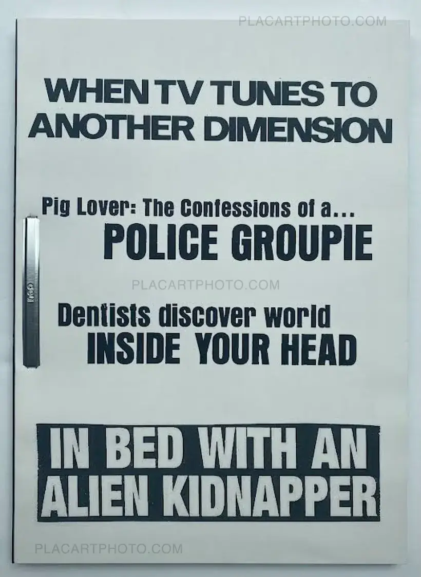 IN BED WITH AN ALIEN KIDNAPPER (Signed and numbered, edt of 20)