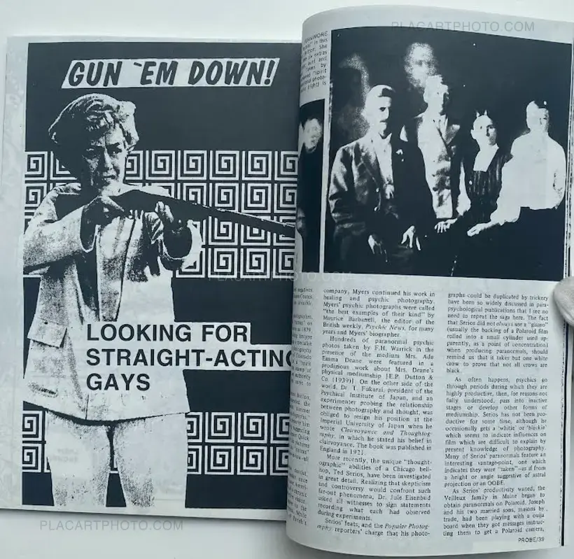 IN BED WITH AN ALIEN KIDNAPPER (Signed and numbered, edt of 20)