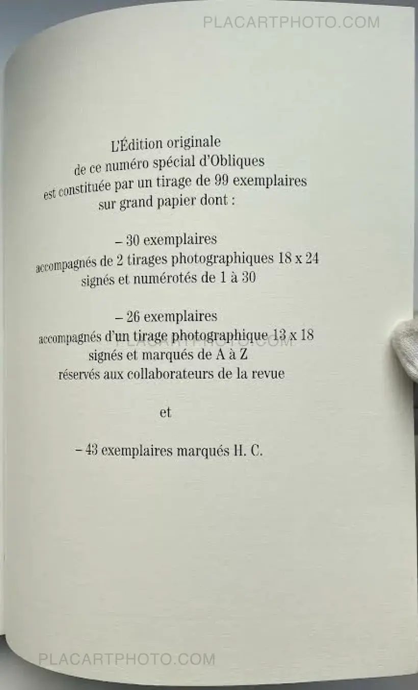 2000 photographies du sexe d'une femme (With 1 print, edt of 26)
