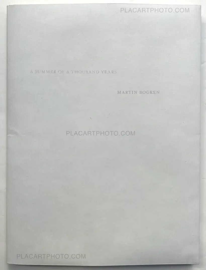 A Summer Of A Thousand Years (Edt 350, signed and numbered)