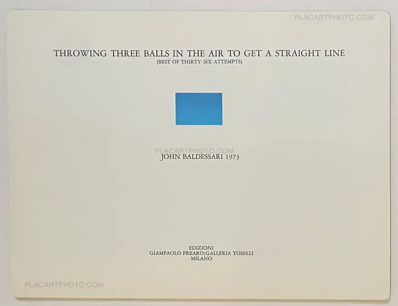 Throwing Three Balls in the Air to Get a Straight Line (Best of Thirty-Six Attempts)