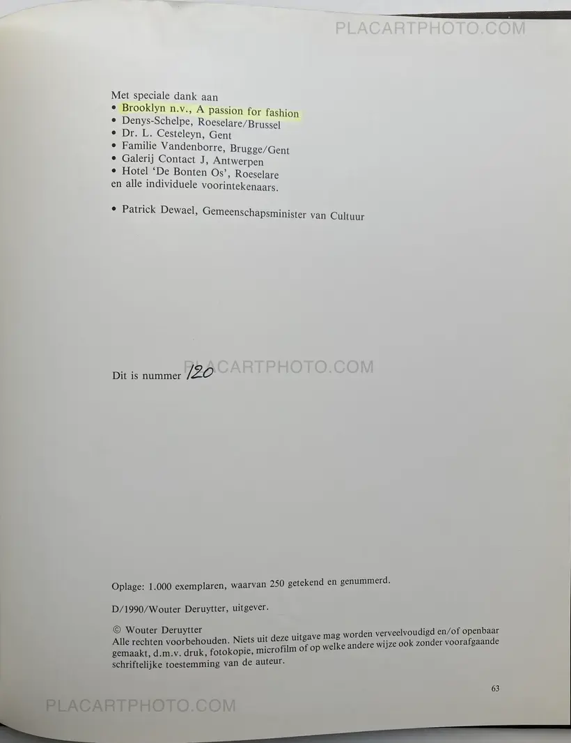 BRUSSEL…? (SIGNED AND NUMBERED, LTD EDT)