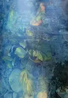 Plants, midstream of TamaRiver, winter (SIGNED)