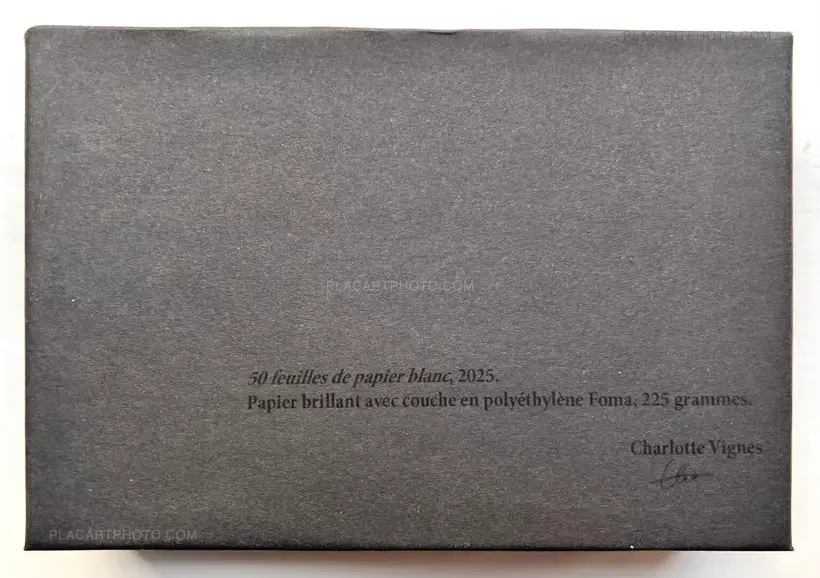 50 feuilles de papier blanc (UNIQUE COPY)