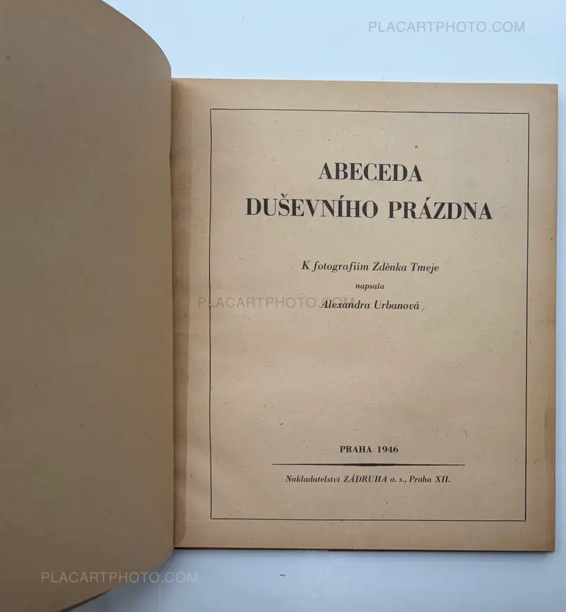 Abeceda dusevniho prazdna