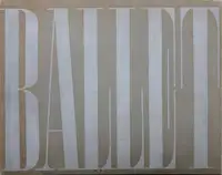BALLET (first edition)