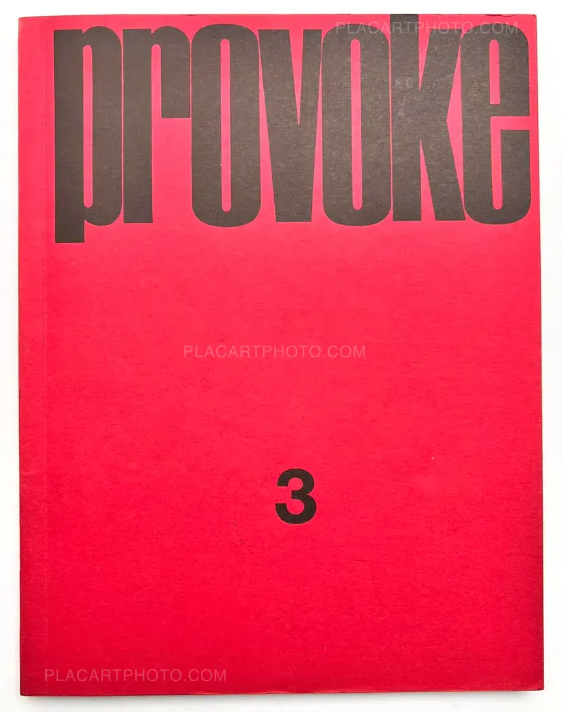Provoke (Set of 3 vol. +1) 1968-1969